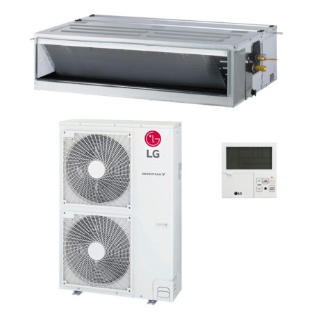 Climatizzatore canalizzato Lg UM48F inverter alta prevalenza da 48000 btu in R32 trifase Wi-fi ready