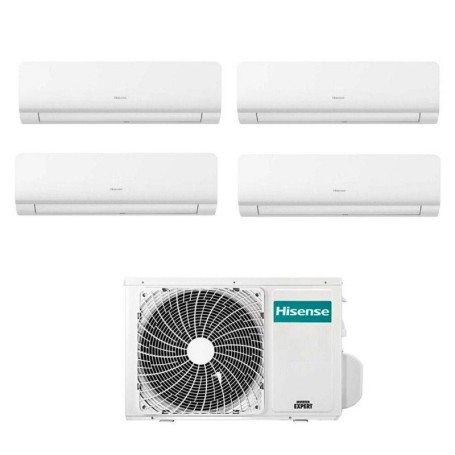 Climatizzatore Hisense New Energy Wifi Quadri Split Inverter 9+9+9+9 Btu 4AMW81U4RJC A++ R32