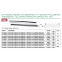 Diffusore Lineare con serranda a 1 Feritoia in Alluminio anodizzato L.2000 PWC300016