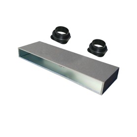 Plenum Tecnosystemi Isolato ingressi post/lat per diffusore lineare 4 feritoie L.1000 PWD300187