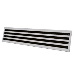 Diffusore Lineare a 4 Feritoie in Alluminio anodizzato L.2000 PWC300046