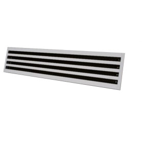 Diffusore Lineare a 4 Feritoie in Alluminio anodizzato L.600 PWC300038