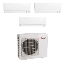Climatizzatore Mitsubishi AY trial split 9000+9000+12000 btu con inverter in R32 WI-FI incluso in A++ MXZ-3F68VF4