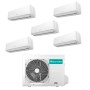 Climatizzatore Inverter Hisense Hi Comfort Wi-fi Penta Split 7000+9000+9000+9000+12000 Btu 5AMW125U4RTA R-32 A++