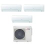 Climatizzatore Mitsubishi BT trial split 7000+9000+9000 btu con inverter in R32 WI-FI incluso in A+++ MXZ-3F54VF3