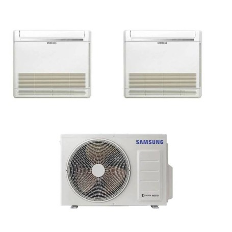 Condizionatore con inverter dual split Console Samsung 9000+12000 Btu R32 in A+++ AJ040TXJ2KG