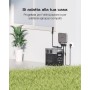 Impianto fotovoltaico da balcone ECOFLOW PowerStream microinverter grid tie pannelli solari 800W Wi-fi centralina DELTA MAX