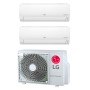 Climatizzatore dual split LG Deluxe da 9000+9000 btu inverter in R32 con UV nano, Ionizzatore e Wi-Fi ThinQ MU2R17 in A++