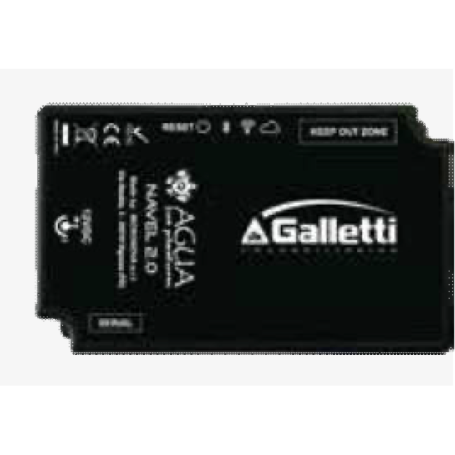 Dispositivo Galletti per la comunicazione wifi o Bluetooth tra Evoboarde smartphone