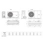 Pompa di calore Beretta HYDRO UNIT M 010 monoblocco inverter monofase da 10 kW in R32