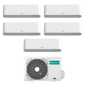 Climatizzatore Energy Pro Plus Hisense penta split 9+9+9+9+12 btu inverter con wifi 5AMW125U4RTA in A++