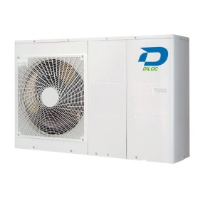 Pompa di calore mini chiller inverter Diloc Over monoblocco da 12 Kw A+++