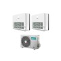 Condizionatore con inverter dual split Console Hisense AKT35 12000+12000 Btu R32 in A++