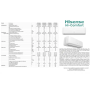 Condizionatore dual split inverter Hisense Hi Comfort Console 9000+18000 Btu r32 A++ 3AMW62U4RJC