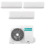 Climatizzatore Inverter Hisense Ecosense Wi-fi Trial Split 9000+9000+12000 Btu 3AMW52U4RJC R-32 A++