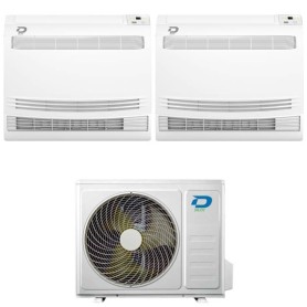 Climatizzatore console Diloc dual split 9000+12000 btu Wifi Inverter D.OVER214 A++ R-32