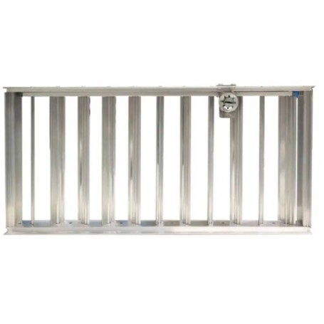 Tecnosystemi serranda di taratura per bocchette di mandata 300x150 in alluminio W11161568