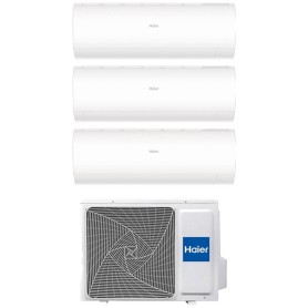 Climatizzatore Trial Split Haier Pearl Wifi 9000+9000+9000 Btu inverter R32 3U55S2SR5FA A++