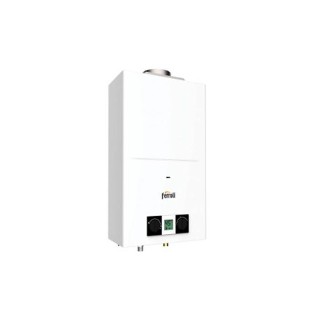 Scaldabagno a gas Ferroli Pegaso Eco 11 litri a camera aperta Low NOx Gpl