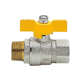Enolgas serie Topgas valvola a sfera gas leva a farfalla maschio/femmina PN50