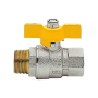 Enolgas serie Topgas valvola a sfera gas leva a farfalla maschio/femmina PN50