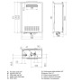 Scaldabagno scaldino a gas Ariston Next Evo X Outdoor 16 Metano 3632459