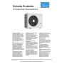 Pompa di calore mini chiller inverter Midea monoblocco da 8 Kw MHC-V8W/D2N8-B A+++ Wifi R32