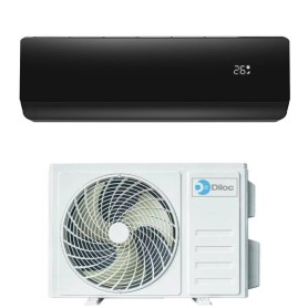 Climatizzatore Diloc Over Black 12000 BTU inverter monosplit in R32 D.OVER12WB in A+++ Wifi integrato
