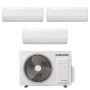 Climatizzatore Samsung WindFree Avant S2 wifi trial split 9000 + 9000 + 12000 btu inverter A+++ in R32 AJ052TXJ3KG