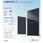 Impianto Kit fotovoltaico Goodwe con Inverter da 2 kw e 4 Pannelli fotovoltaici Ja Solar da 520w