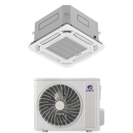 Climatizzatore a cassetta Gree da 18000 btu con inverter in R32 GUD50T1 A++