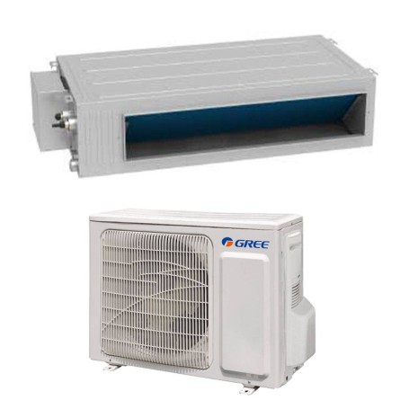 Climatizzatore canalizzato Gree da 12000 btu con inverter in R32 A++