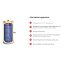 Prismek APIC VTR 150 Litri bollitore per produzione A.C.S. per pompa di calore 7727330
