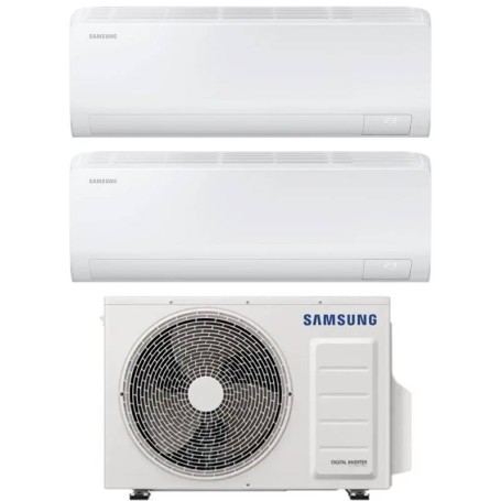 Climatizzatore Samsung Cebu S2 Wi-Fi dual split 9000+12000 btu inverter A+++ in R32 AJ050TXJ2KG