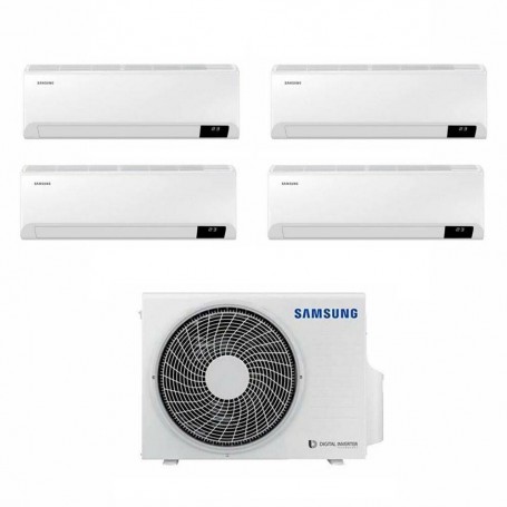 Climatizzatore Samsung Cebu Wi-Fi quadri split 7000+7000+9000+18000 btu inverter A++ in R32 AJ080TXJ4KG