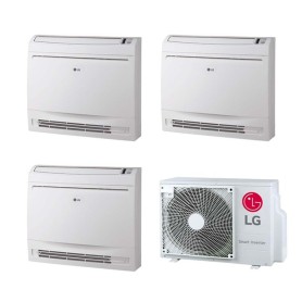 Climatizzatore a console LG trial split da 9000+9000+9000 btu UQ09F Wifi inverter con R32 in A+++ MU3R19