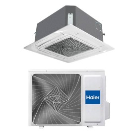Climatizzatore Haier cassetta 620 a 4 vie white 12000 btu inverter A++ Gas R32 Wifi AB35S2SC2FA(H)