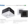 Climatizzatore Haier cassetta 620 a 4 vie white 12000 btu inverter A++ Gas R32 Wifi AB35S2SC2FA(H)
