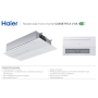 Climatizzatore Haier cassetta a 1 via white 9000 btu inverter A++ Gas R32 Wifi AB25S2SA1FA(H)
