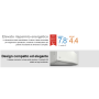 Climatizzatore monosplit Fujitsu KN da 12000 btu con inverter R32 in A++ ASEH12KNCA Wifi