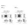 Climatizzatore dual split Fujitsu KN da 7000+7000 btu Wi-fi inverter R32 A++ AOEG14KBCA2