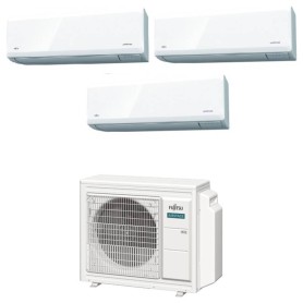 Climatizzatore trial split Fujitsu KN da 7000+7000+7000 btu Wi-fi inverter R32 A++ AOEG18KBCA3