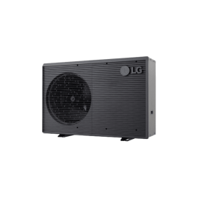 Pompa di calore idronica inverter LG Therma V monoblocco SII da 12 kW trifase HM123MRS.UB40 aria-acqua A+++ R32