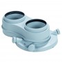 Kit Sdoppiatore Fumi 80/80 Caldaia ecoBLOCK Vaillant 0020147470