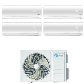 Climatizzatore Inverter Diloc Over quadri split 9000+9000+9000+12000 Btu FREEDOM480 R 32 A++ Wi-fi Opzionale
