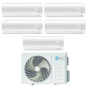 Climatizzatore Inverter Diloc Over penta split 9000+9000+9000+9000+9000 Btu FREEDOM500 R 32 A++ Wi-fi Opzionale
