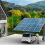 Impianto Kit fotovoltaico da 3kw Midea Inverter ibrido 6 kw completo di batteria di accumulo e 8 Pannelli fotovoltaici Ja Solar