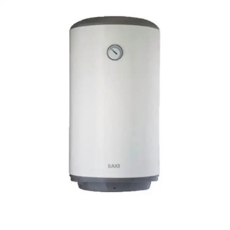 Scaldabagno Scaldino Elettrico Verticale Baxi 30 Litri Extra+ V230 Acciaio Vetroporcellanato