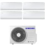 Climatizzatore Samsung Cebu S2 Wi-Fi quadri split 9000+9000+9000+12000 btu inverter A++ in R32 AJ080TXJ4KG