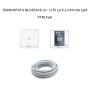 Kit Plenum completo Airzone Easyzone 4 zone con serrande motorizzate wifi, centralina e interfaccia